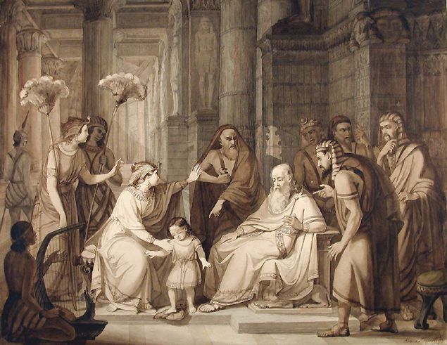 Enrico Tempestini, Moses trampling on Pharaoh's crown